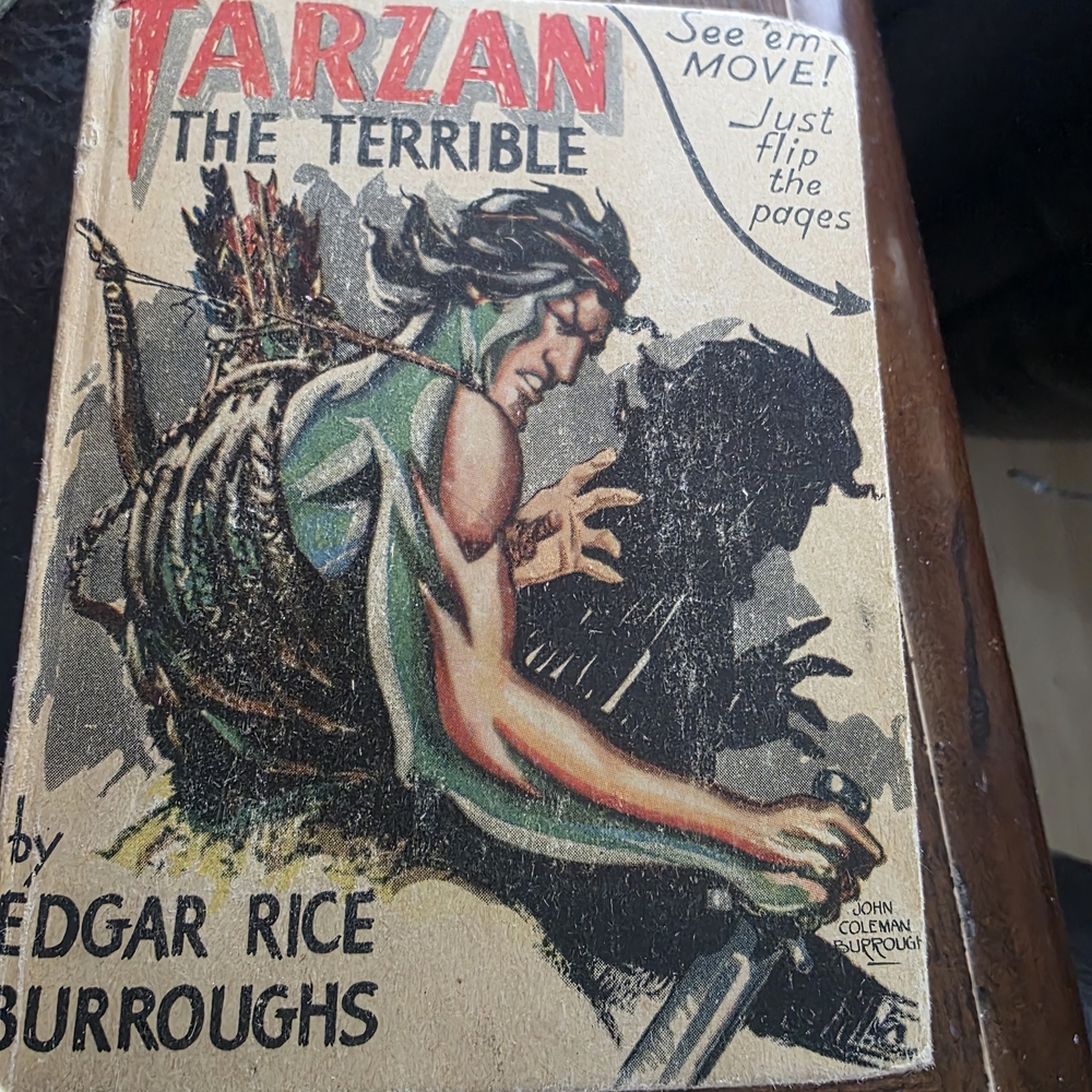 1942 Whitman Publishing Company "Big Little Book" edition Tarzan the Terrible